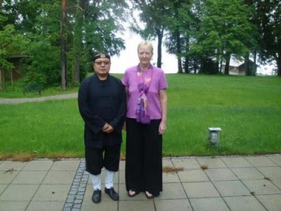 广结善缘  福生无量 ---记国际著名道医学、金丹道内丹养生大师李理强